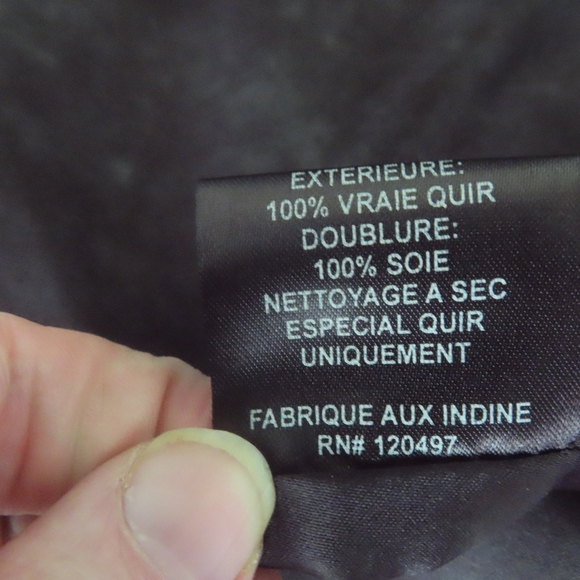 Royal Underground Leather Jacket RARE XL brown - Picture 9 of 9